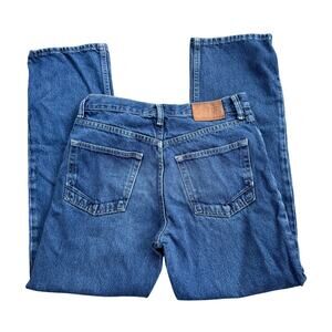 Vans Pants Men's 32x32 V96 Relaxed Jeans Blue Denim Skater Classiccore